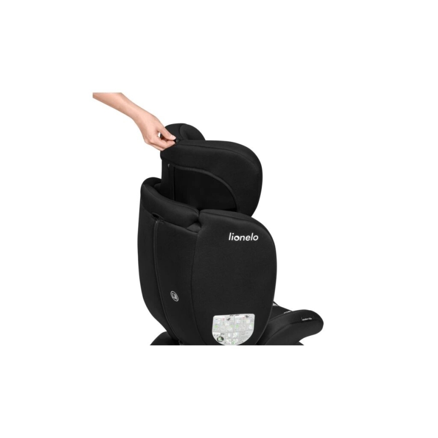 Lionelo - Cadeira auto BASTIAAN i-Tamanho 40-150 cm preto