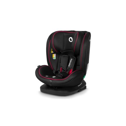Lionelo - Cadeira auto BASTIAAN i-Tamanho 40-150 cm preto/vermelho