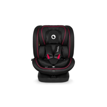 Lionelo - Cadeira auto BASTIAAN i-Tamanho 40-150 cm preto/vermelho