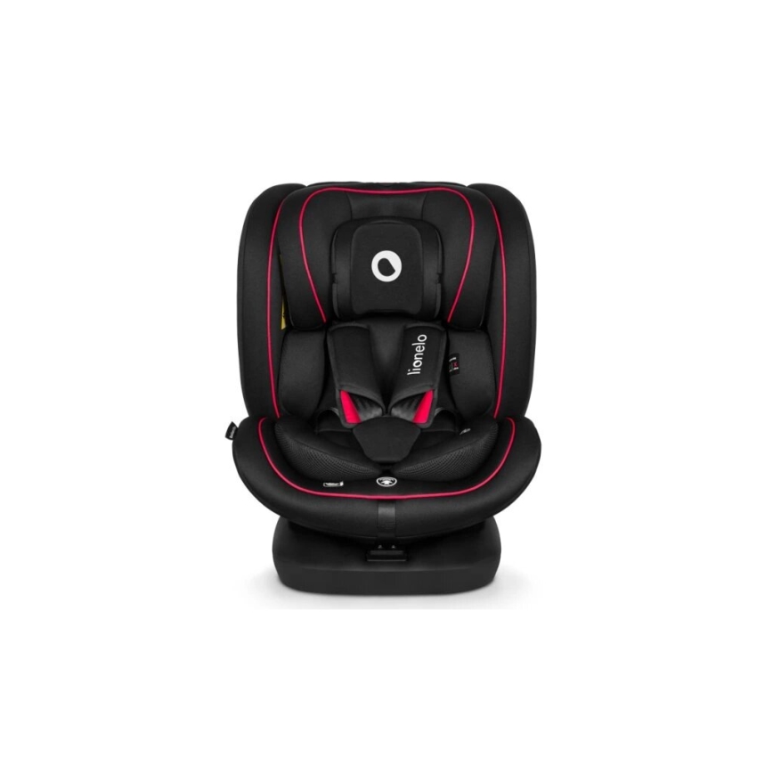 Lionelo - Cadeira auto BASTIAAN i-Tamanho 40-150 cm preto/vermelho