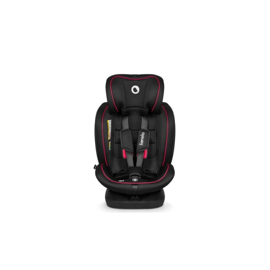 Lionelo - Cadeira auto BASTIAAN i-Tamanho 40-150 cm preto/vermelho