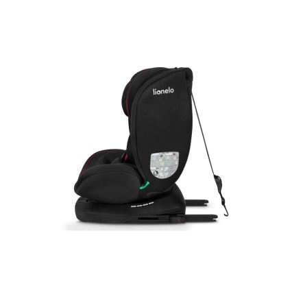 Lionelo - Cadeira auto BASTIAAN i-Tamanho 40-150 cm preto/vermelho