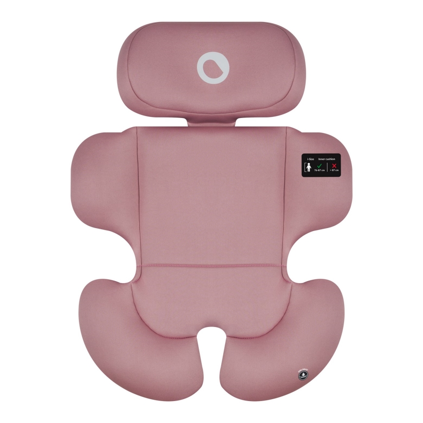 Lionelo - Cadeira auto com base giratória BASTIAAN i-Size 40-150 cm Pink Rose