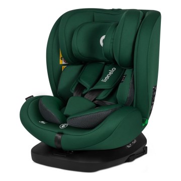 Lionelo - Cadeira auto com base giratória BASTIAAN i-Size 40-150 cm Verde Floresta