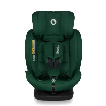 Lionelo - Cadeira auto com base giratória BASTIAAN i-Size 40-150 cm Verde Floresta