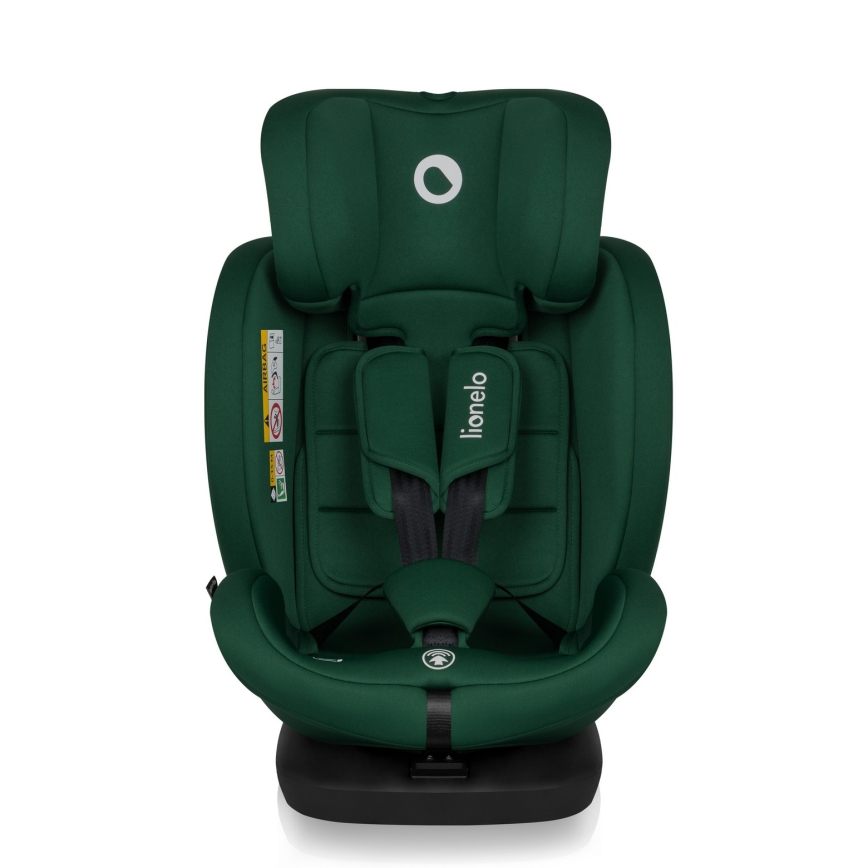 Lionelo - Cadeira auto com base giratória BASTIAAN i-Size 40-150 cm Verde Floresta
