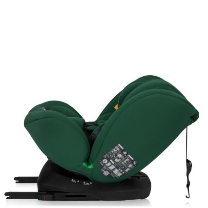 Lionelo - Cadeira auto com base giratória BASTIAAN i-Size 40-150 cm Verde Floresta