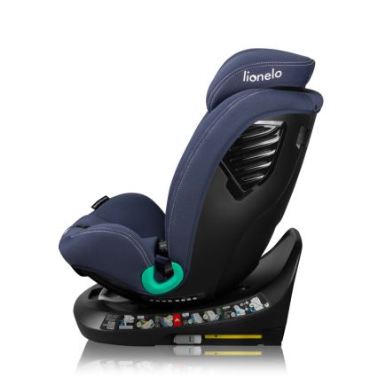 Lionelo - Cadeira auto com base giratória BASTIAAN ONE i-Size 40-150 cm Azul Marinho