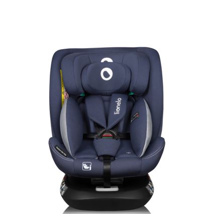 Lionelo - Cadeira auto com base giratória BASTIAAN ONE i-Size 40-150 cm Azul Marinho