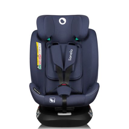 Lionelo - Cadeira auto com base giratória BASTIAAN ONE i-Size 40-150 cm Azul Marinho