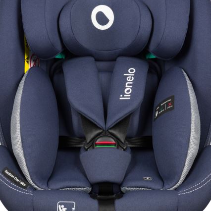 Lionelo - Cadeira auto com base giratória BASTIAAN ONE i-Size 40-150 cm Azul Marinho
