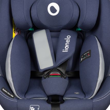Lionelo - Cadeira auto com base giratória BASTIAAN ONE i-Size 40-150 cm Azul Marinho