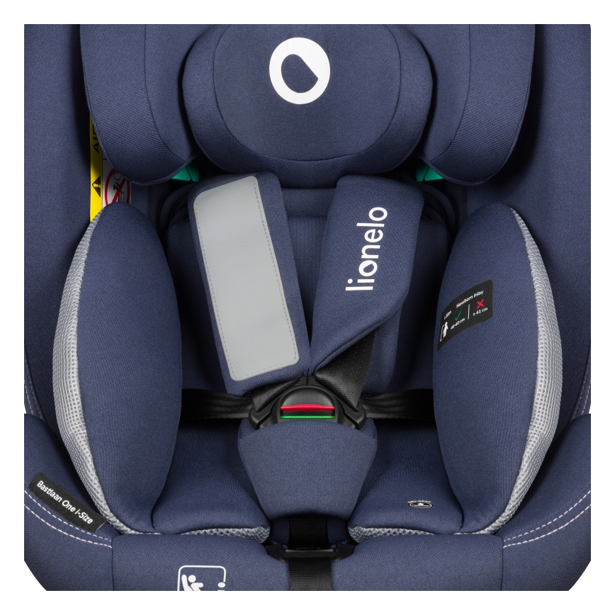 Lionelo - Cadeira auto com base giratória BASTIAAN ONE i-Size 40-150 cm Azul Marinho