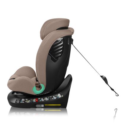 Lionelo - Cadeira auto com base giratória BASTIAAN ONE i-Size 40-150 cm Bege Areia