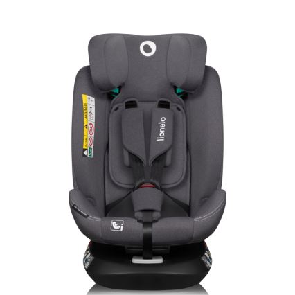 Lionelo - Cadeira auto com base giratória BASTIAAN ONE i-Size 40-150 cm Pedra Cinzenta