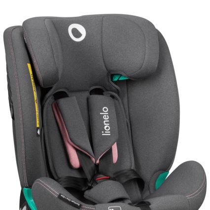 Lionelo - Cadeira Auto com base giratória BASTIAAN ONE i-Size 40-150 cm Rosa Pink