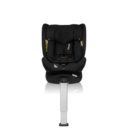 Lionelo - Cadeira auto com base giratória BRAAM AIR i-Size 40-150 cm Preto Carbono