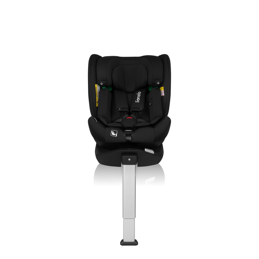 Lionelo - Cadeira auto com base giratória BRAAM AIR i-Size 40-150 cm Preto Carbono