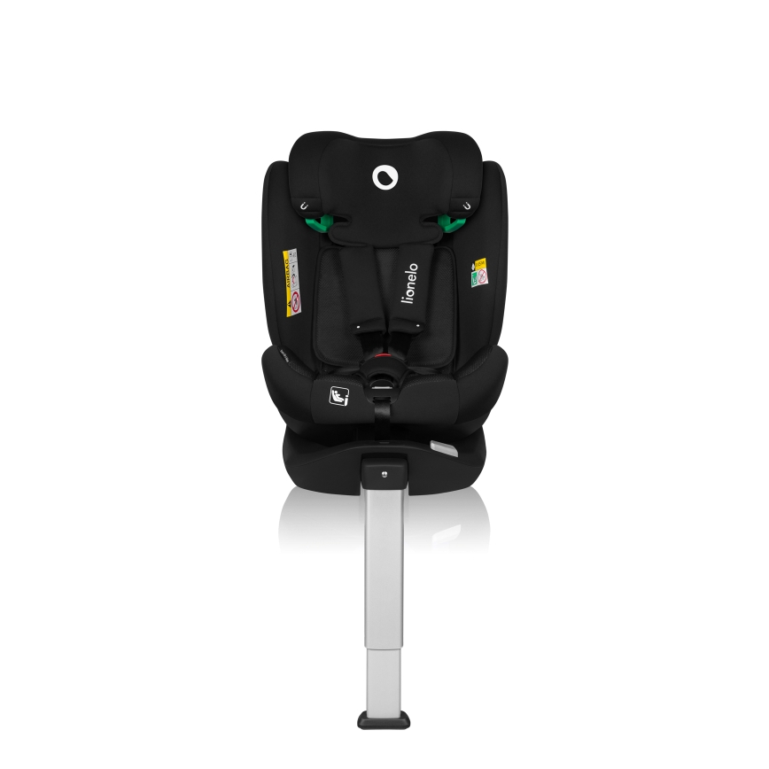 Lionelo - Cadeira auto com base giratória BRAAM AIR i-Size 40-150 cm Preto Carbono