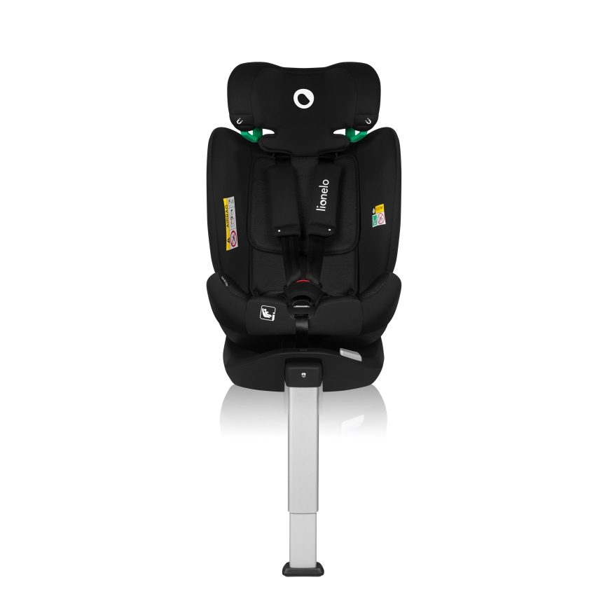 Lionelo - Cadeira auto com base giratória BRAAM AIR i-Size 40-150 cm Preto Carbono