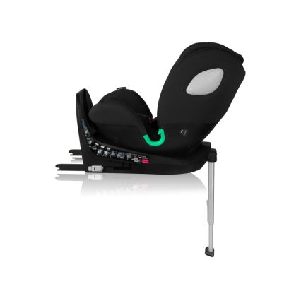 Lionelo - Cadeira auto com base giratória BRAAM AIR i-Size 40-150 cm Preto Carbono