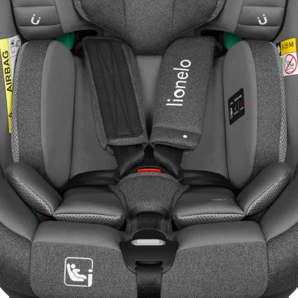 Lionelo - Cadeira auto com base giratória BRAAM i-Size 40-150 cm Pedra Cinzenta