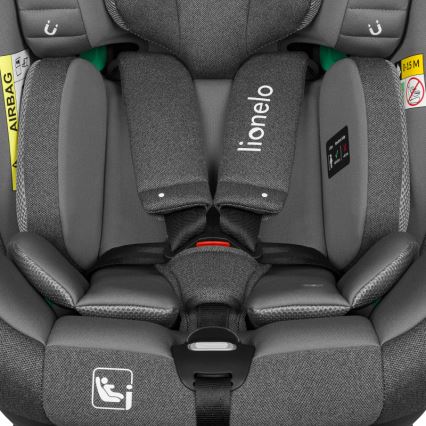 Lionelo - Cadeira auto com base giratória BRAAM i-Size 40-150 cm Pedra Cinzenta
