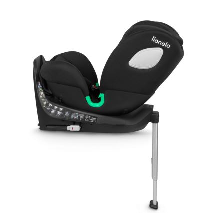 Lionelo - Cadeira auto com base giratória BRAAM i-Size 40-150 cm Preto Carbono
