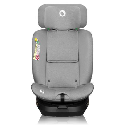 Lionelo - Cadeira auto com base giratória BRAVE i-Size 40-150 cm Grey Stone