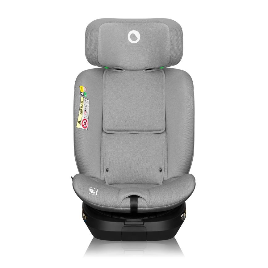 Lionelo - Cadeira auto com base giratória BRAVE i-Size 40-150 cm Grey Stone