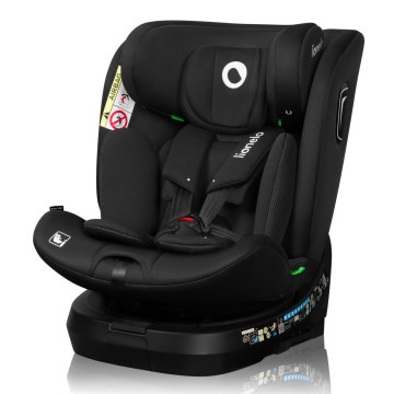 Lionelo - Cadeira auto com base giratória BRAVE i-Size 40-150 cm Preto Carbono