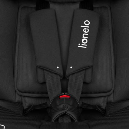 Lionelo - Cadeira auto com base giratória BRAVE i-Size 40-150 cm Preto Carbono