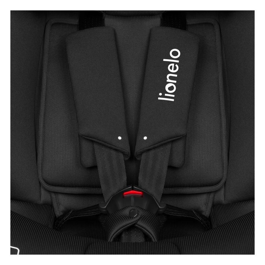 Lionelo - Cadeira auto com base giratória BRAVE i-Size 40-150 cm Preto Carbono