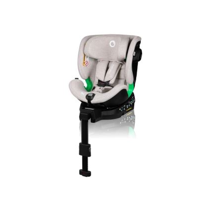 Lionelo - Cadeira auto com base giratória HARMONY i-Tamanho 40-150 cm bege