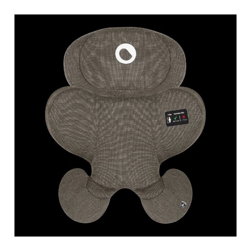 Lionelo - Cadeira auto com base giratória HARMONY i-Tamanho 40-150 cm preto/azeitona