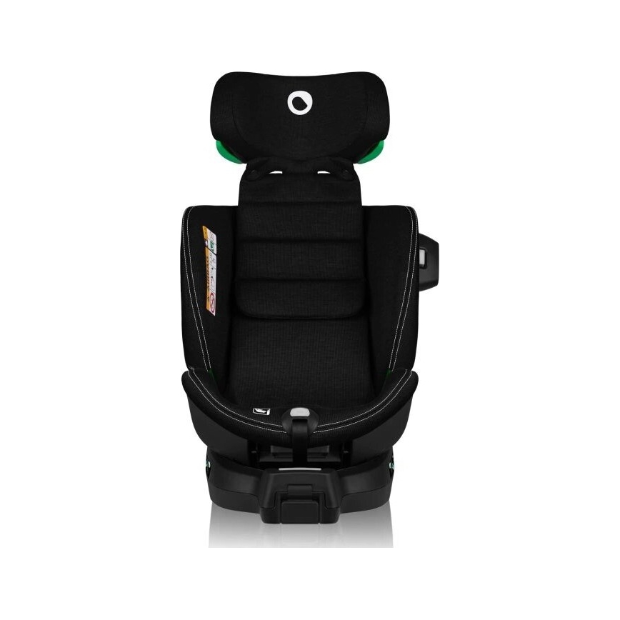Lionelo - Cadeira auto com base giratória HARMONY i-Tamanho 40-150 cm preto