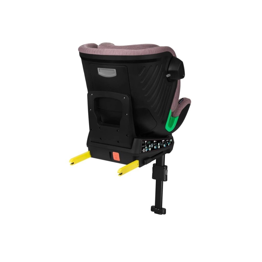 Lionelo - Cadeira auto com base giratória HARMONY i-Tamanho 40-150 cm rosa