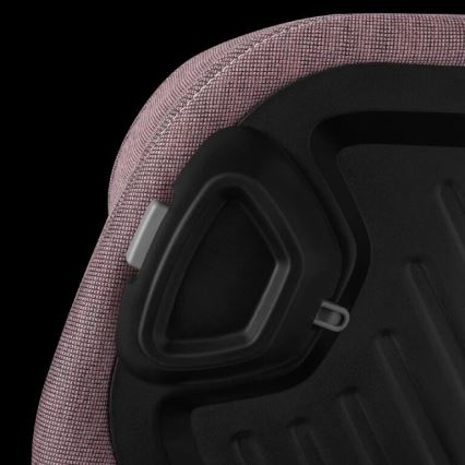 Lionelo - Cadeira auto com base giratória HARMONY i-Tamanho 40-150 cm rosa