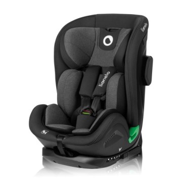 Lionelo - Cadeira auto com base giratória HARPER i-Size 76-150 cm Preto Carbono