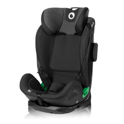 Lionelo - Cadeira auto com base giratória HARPER i-Size 76-150 cm Preto Carbono