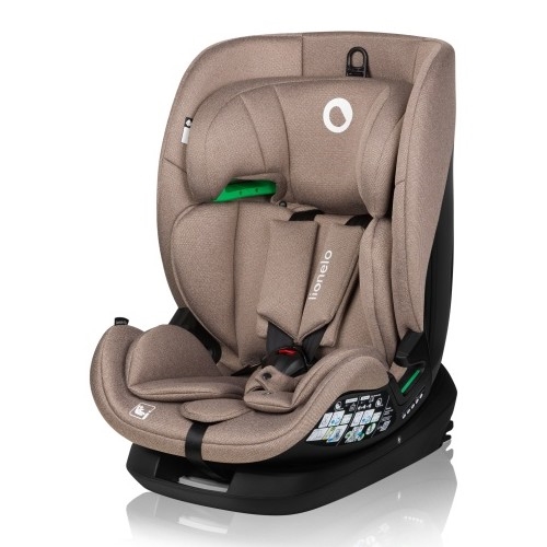Lionelo - Cadeira Auto com Base Giratória LAVENDER i-Size 76-150 cm Bege Latte