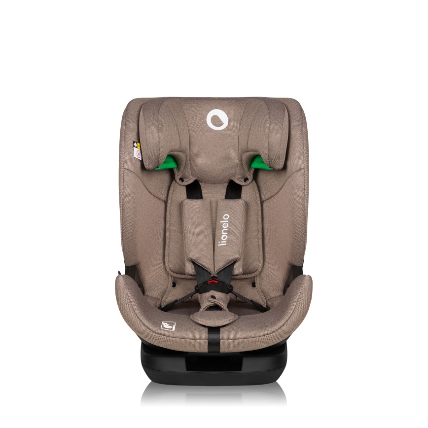 Lionelo - Cadeira Auto com Base Giratória LAVENDER i-Size 76-150 cm Bege Latte