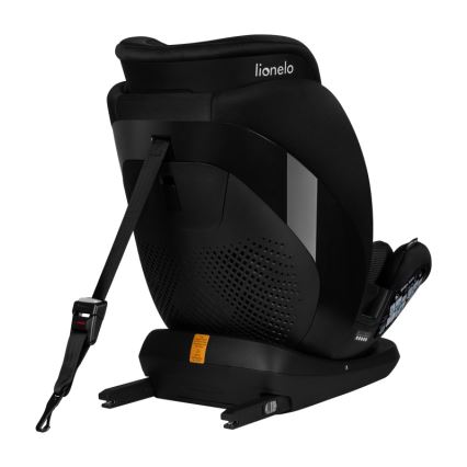 Lionelo - Cadeira auto com base giratória LAVENDER i-Size 76-150 cm Carbono Preto