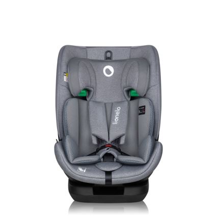 Lionelo - Cadeira auto com base giratória LAVENDER i-Size 76-150 cm Pedra Cinzenta