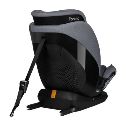 Lionelo - Cadeira auto com base giratória LAVENDER i-Size 76-150 cm Pedra Cinzenta