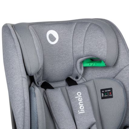Lionelo - Cadeira auto com base giratória LAVENDER i-Size 76-150 cm Pedra Cinzenta
