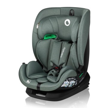 Lionelo - Cadeira auto com base giratória LAVENDER i-Size 76-150 cm Verde Pistache