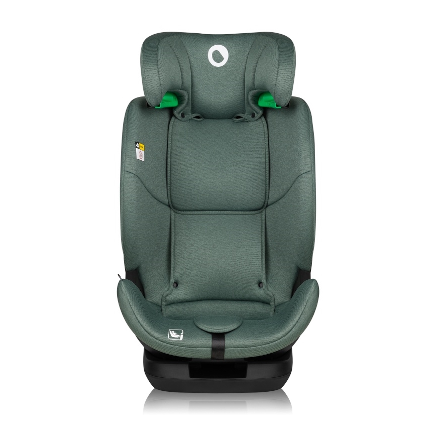 Lionelo - Cadeira auto com base giratória LAVENDER i-Size 76-150 cm Verde Pistache
