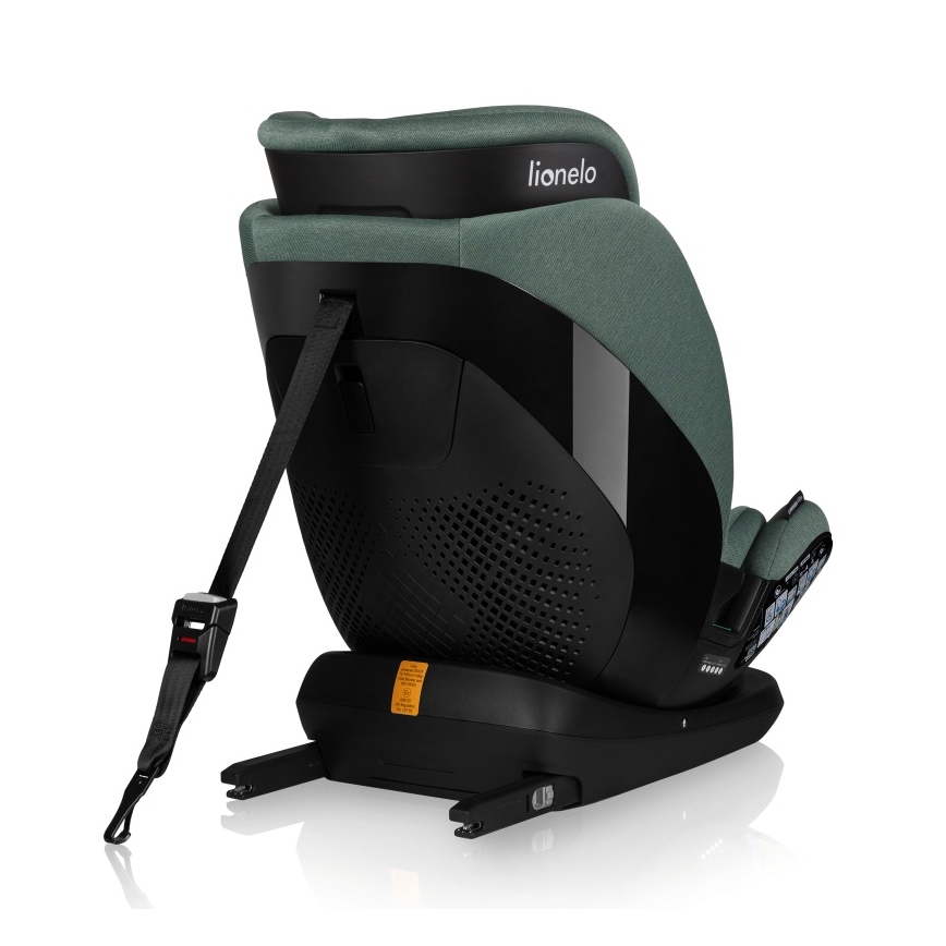 Lionelo - Cadeira auto com base giratória LAVENDER i-Size 76-150 cm Verde Pistache