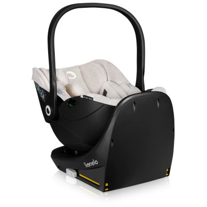 Lionelo - Cadeira auto com base giratória MOXIE SET i-Size 40-87 cm Bege Areia